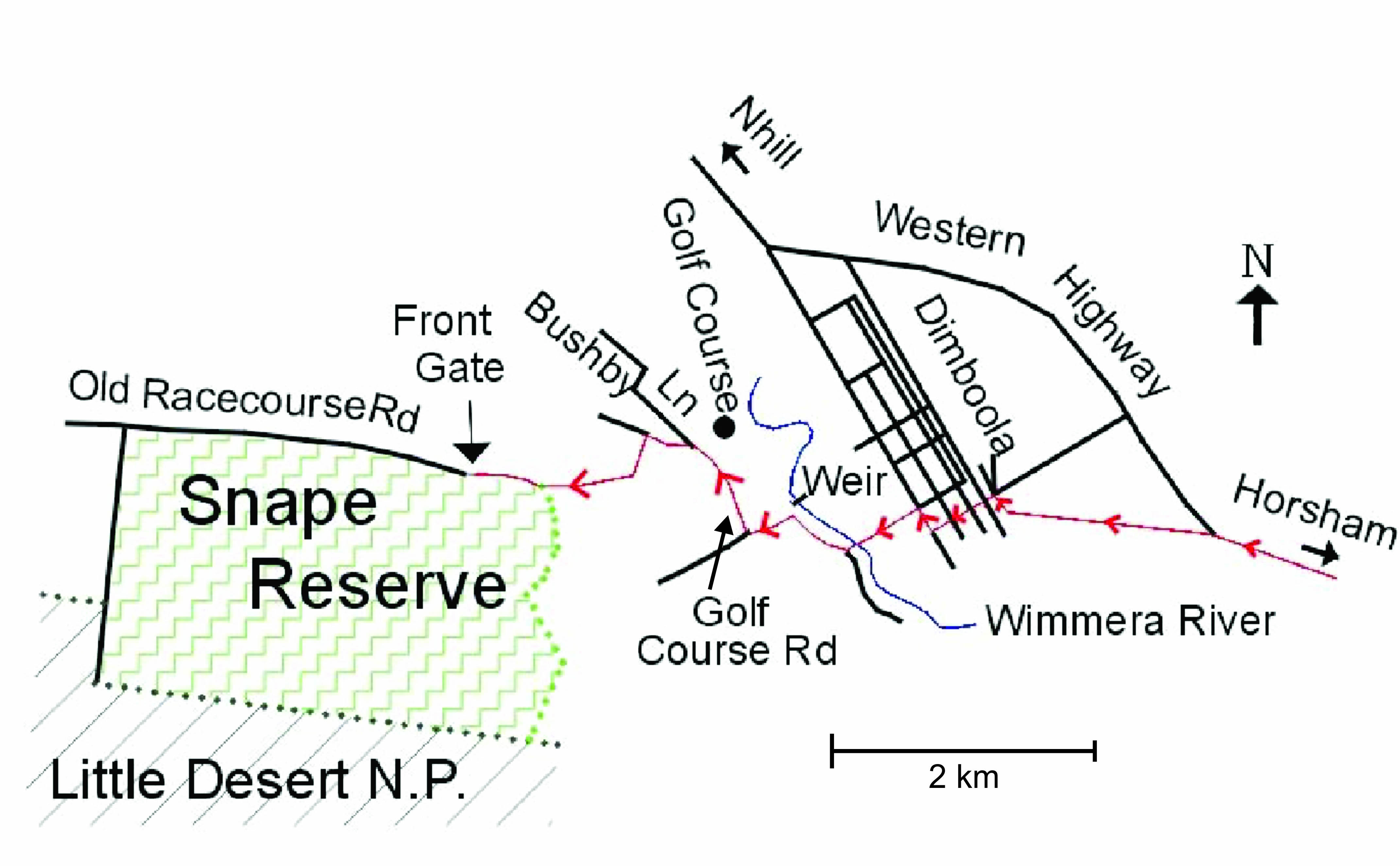 Dimboola to Snape Reserve